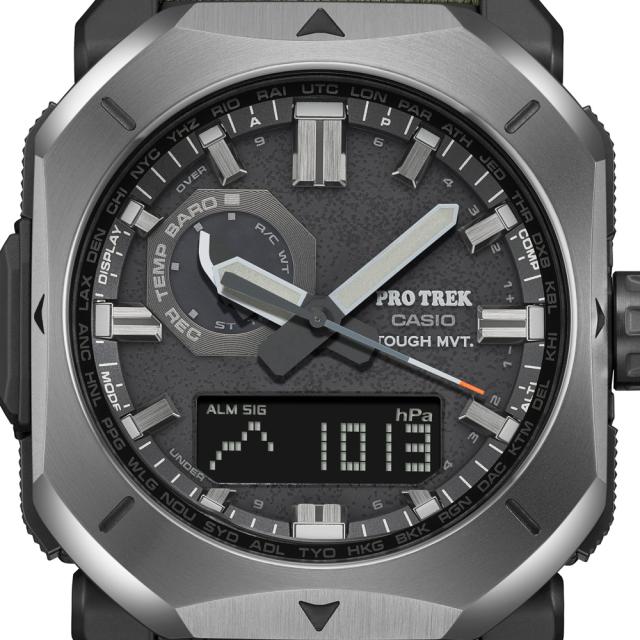カシオ 【国内正規品】PROTREK　Climber Lineソーラー電波　メンズタイプ PRW-6900YB-3JF[PRW6900YB3JF] 返品種別A_4