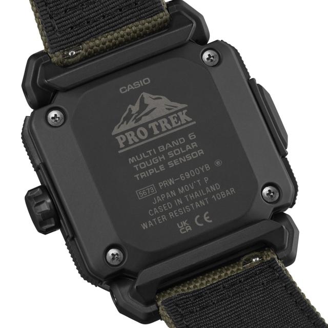 カシオ 【国内正規品】PROTREK　Climber Lineソーラー電波　メンズタイプ PRW-6900YB-3JF[PRW6900YB3JF] 返品種別A_6