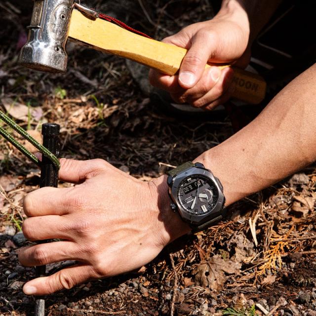 カシオ 【国内正規品】PROTREK　Climber Lineソーラー電波　メンズタイプ PRW-6900YB-3JF[PRW6900YB3JF] 返品種別A_12