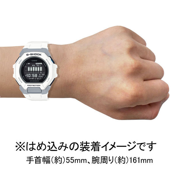 カシオ 【国内定まり品】G-SHOCK（ジーショック） G-SQUAD石英 メンズ印字機 GBD-300-7JF[GBD3007JF] 返品カテゴリー化A