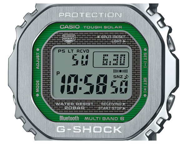 カシオ 【国内正規品】G-SHOCK（ジーショック）ソーラー電波　メンズタイプ GMW-B5000D-3JF[GMWB5000D3JF] 返品種別A_1