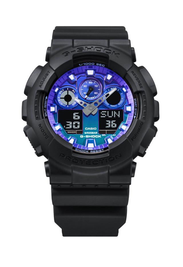 カシオ 【国内正規品】G-SHOCK（ジーショック）クオーツ　メンズタイプ GA-100FL-1AJF[GA100FL1AJF] 返品種別A