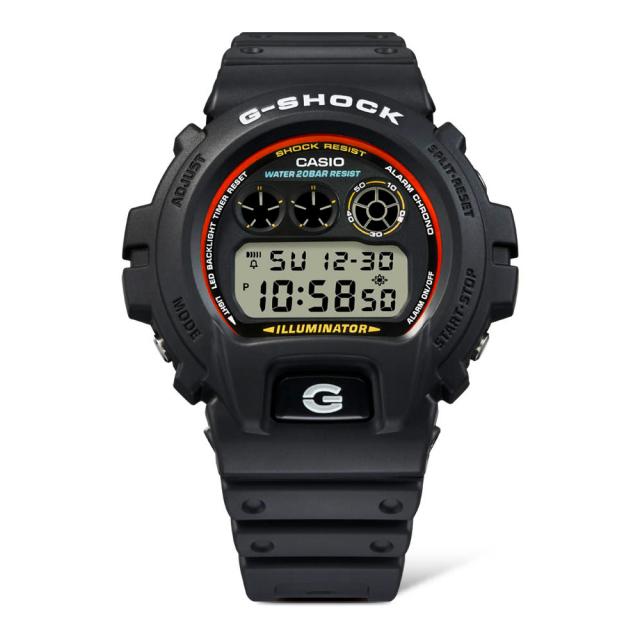 新品同様 カシオ Gショック DW-6900TD オレンジ 6900シリーズ