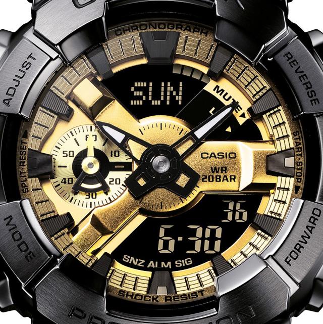 カシオ 【国内正規品】G-SHOCK(ジーショック)クオーツ　メンズタイプ GM-110BD-1A9JF[GM110BD1A9JF] 返品種別A_1