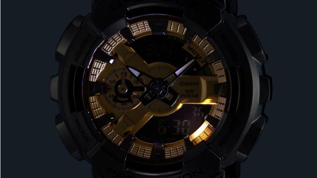 カシオ 【国内正規品】G-SHOCK(ジーショック)クオーツ　メンズタイプ GM-110BD-1A9JF[GM110BD1A9JF] 返品種別A_5