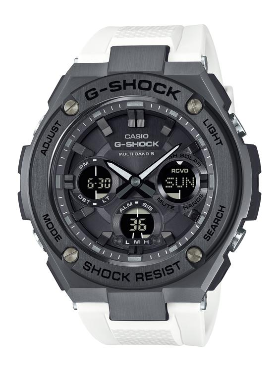 カシオ 【国内正規品】G-SHOCK（ジーショック）　G-STEELソーラー電波　メンズタイプ GST-W110MS-7AJF[GSTW110MS7AJF] 返品種別A