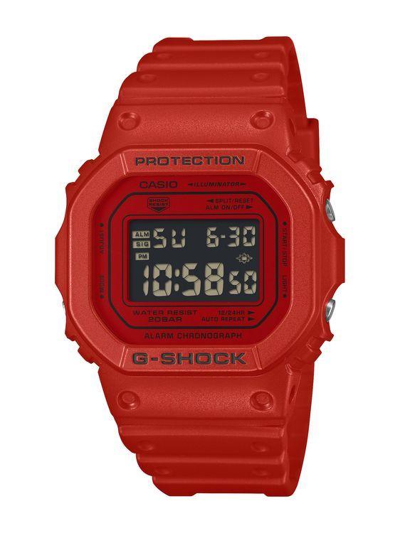 カシオ 【国内正規品】G-SHOCK（ジーショック）クオーツ　メンズタイプ DW-5600RRB-4JF[DW5600RRB4JF] 返品種別A