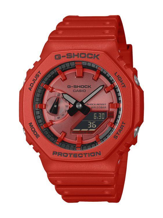 カシオ 【国内正規品】G-SHOCK（ジーショック）クオーツ　メンズタイプ GA-2100RRB-4AJF[GA2100RRB4AJF] 返品種別A
