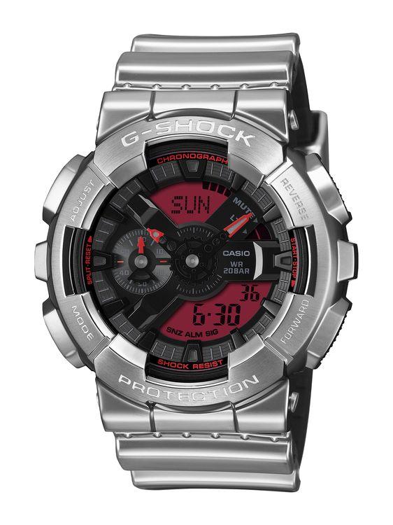カシオ 【国内正規品】G-SHOCK（ジーショック）　FINE METALLIC SERIESクオーツ　メンズタイプ GM-110YRA-8AJF[GM110YRA8AJF] 返品種別A