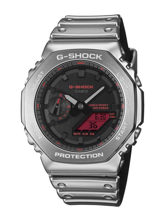 カシオ 【国内正規品】G-SHOCK（ジーショック）　FINE METALLIC SERIES クオーツ　メンズタイプ GM-2100YRA-8AJF返品種別A
