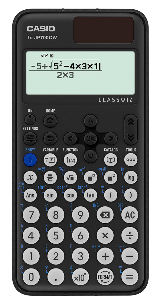 カシオ FX-JP700CW-N スタンダード関数電卓 10桁微分積分・統計