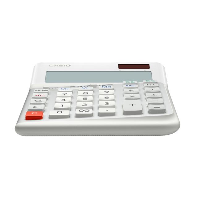 カシオ DE-12D-L-WE-N 人間工学電卓 左手用 12桁 (ホワイト)[DE12DLWEN] 返品種別A_3