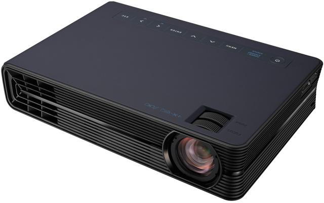 カシオ CX-E1-NB 小型プロジェクター「FORESIGHT VIEW」2000lm（ネイビー）[CXE1NB] 返品種別A