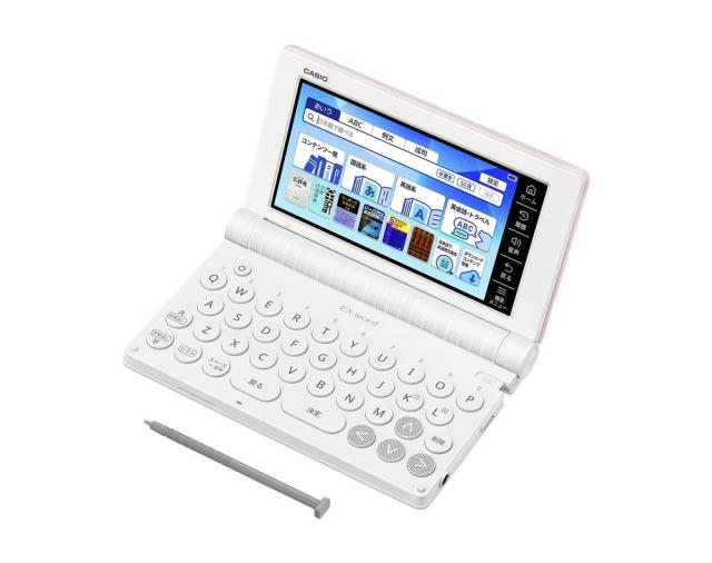 【新品：送料無料】CASIO XD-SR4800WE ホワイト カシオ 電子辞書 2019年 高校生モデル メーカー保証：2019年4月～