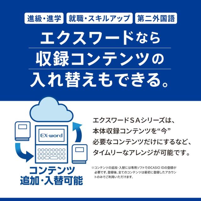 カシオ XD-SA9000-WE 電子辞書 エクスワード 第二外国語モデル（ホワイト）【2025年春モデル】CASIO EX-word[XDSA9000WE] 返品種別A_8