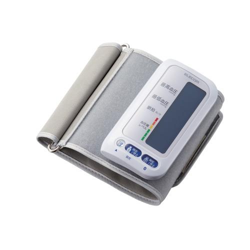 エレコム HCM-AS01BTWH Bluetooth機能搭載　上腕式血圧計ELECOM　エクリア　ECLEAR plus対応[HCMAS01BTWH] 返品種別A