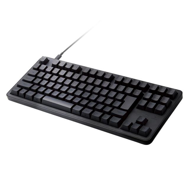 有線メカニカルテンキーレスキーボード TK-MC30UKPBK 1台 エレコム TK-MC30UKPBK 有線メカニカルテンキーレスキーボード