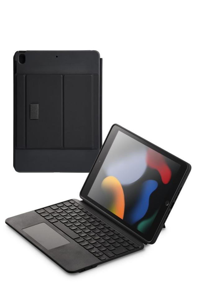 エレコム TK-CA13BPBK Touch Book for iPad 10.2インチ(第9/8/7世代)用 ケース一体型キーボード（ブラック）[TKCA13BPBK] 返品種別A 12,742円
