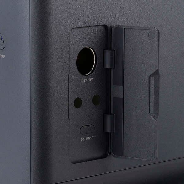 エレコム ポータブル電源(ブラック)　1228.8Wh　ACコンセント4口　USB-C出力搭載 DE-PS1200PBK返品種別B