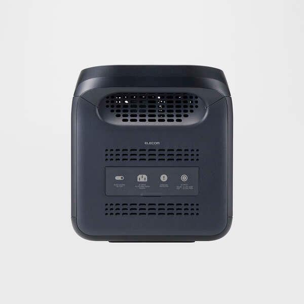 エレコム ポータブル電源(ブラック)　1228.8Wh　ACコンセント4口　USB-C出力搭載 DE-PS1200PBK返品種別B