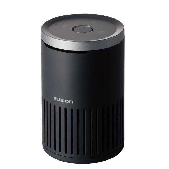 エレコム LBT-SP02M2BK 会議用 スピーカーフォン 有線 無線 USB-A Bluetooth 4〜6人用 360度全方向集音 エコーキャンセラー ノイズリダクション オートゲイン 円筒形 350mL缶サイズ（ブラック）[LBTSP02M2BK] 返品種別A 8,865円