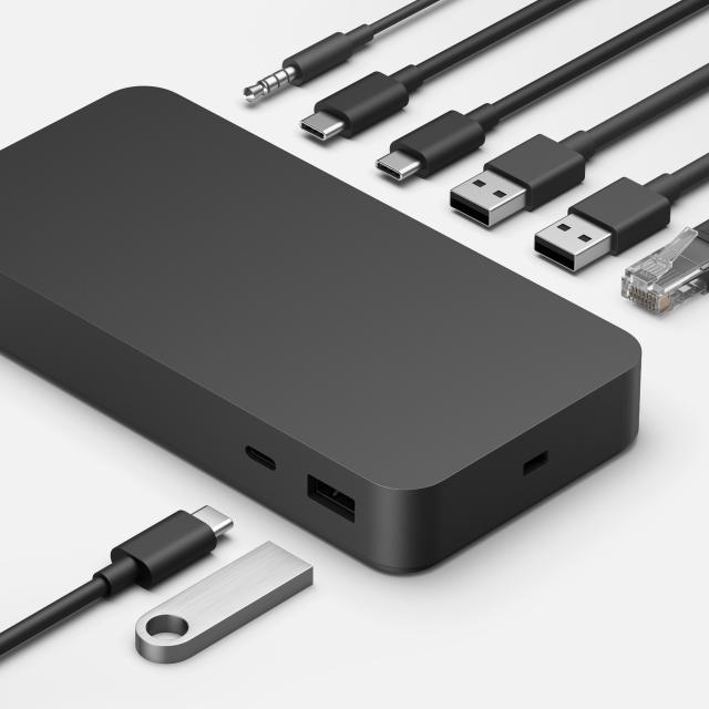 マイクロソフト T8H-00013 Surface　Thunderbolt 4　ドック[T8H00013SFDOCK] 返品種別B_1
