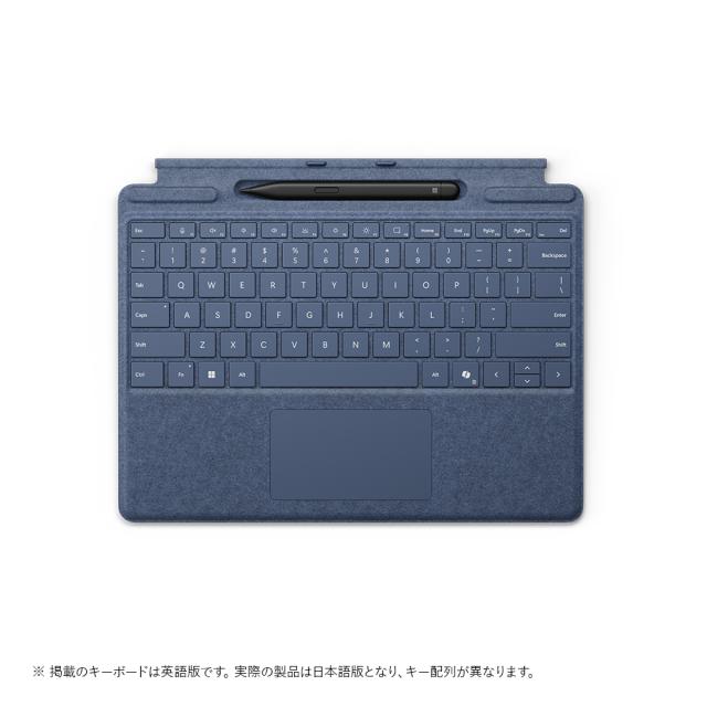 マイクロソフト Surface Pro 13 インチ キーボード（ペン収納付き/スリム ペン付き） サファイア 8X6-00209返品種別A