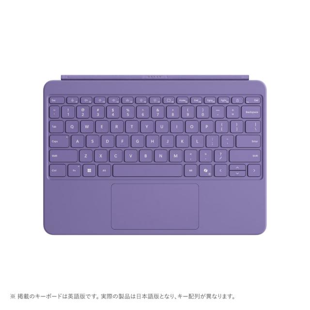 マイクロソフト EP2/32726 Surface Pro 12 インチ キーボード（バイオレット）[EP232726KBVL] 返品種別B
