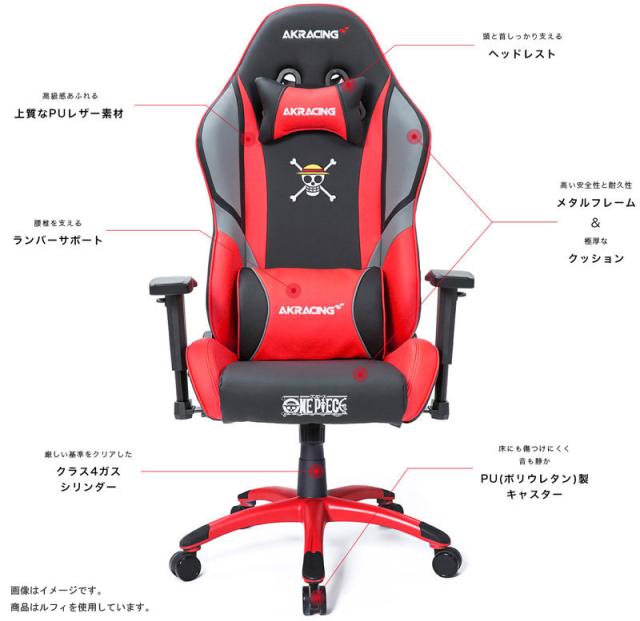 AKRacing（エーケーレーシング） ゲーミングチェア ONE PIECE(ゾロ) AK 