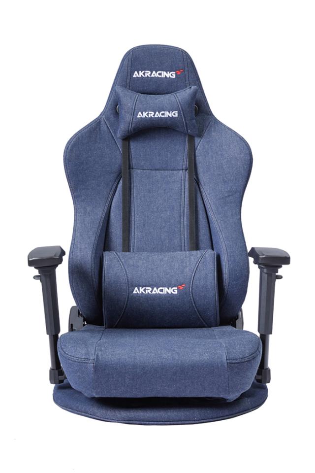 AKRacing（エーケーレーシング） ゲーミングチェア Gyokuza Denim AKレーシング　Denim シリーズ AKR-GYOKUZA-DENIM返品種別A_1
