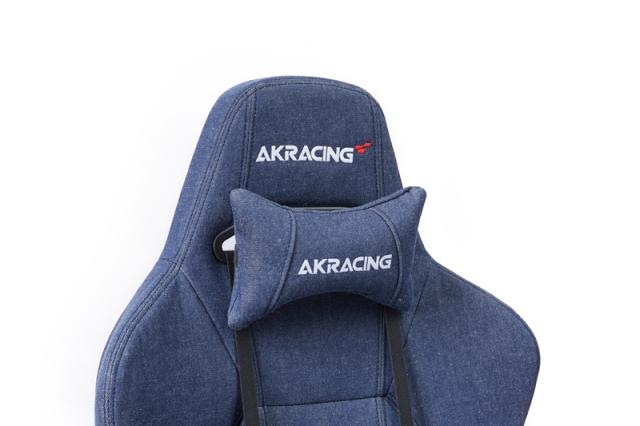 AKRacing（エーケーレーシング） ゲーミングチェア Gyokuza Denim AKレーシング　Denim シリーズ AKR-GYOKUZA-DENIM返品種別A_9