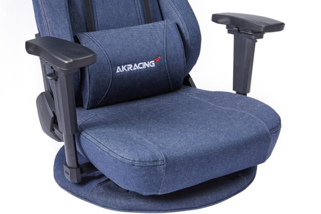 AKRacing（エーケーレーシング） ゲーミングチェア Gyokuza Denim AKレーシング　Denim シリーズ AKR-GYOKUZA-DENIM返品種別A_12