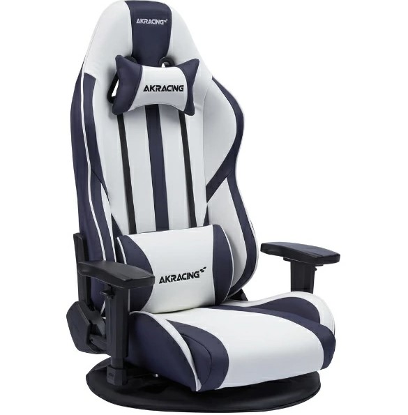 AKRacing（エーケーレーシング） ゲーミング座椅子（ホワイト） AKレーシング 極坐 V2 AKR-GYOKUZA/V2-WHITE返品種別A