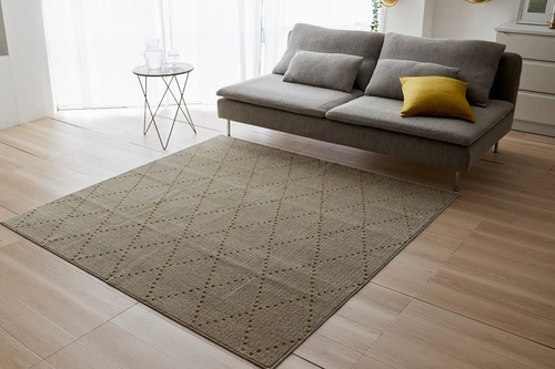 スミノエ(SUMINOE) ラグ(ベージュ・185×240cm) 【他商品との同時購入不可】 メーカー直送 ポント 132-85750-2-185-240返品種別B