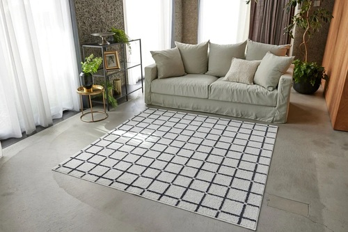 スミノエ(SUMINOE) ラグ(ホワイト・185×240cm) 【他商品との同時購入不可】 メーカー直送 オセロ 134-76203-15-185-240返品種別B