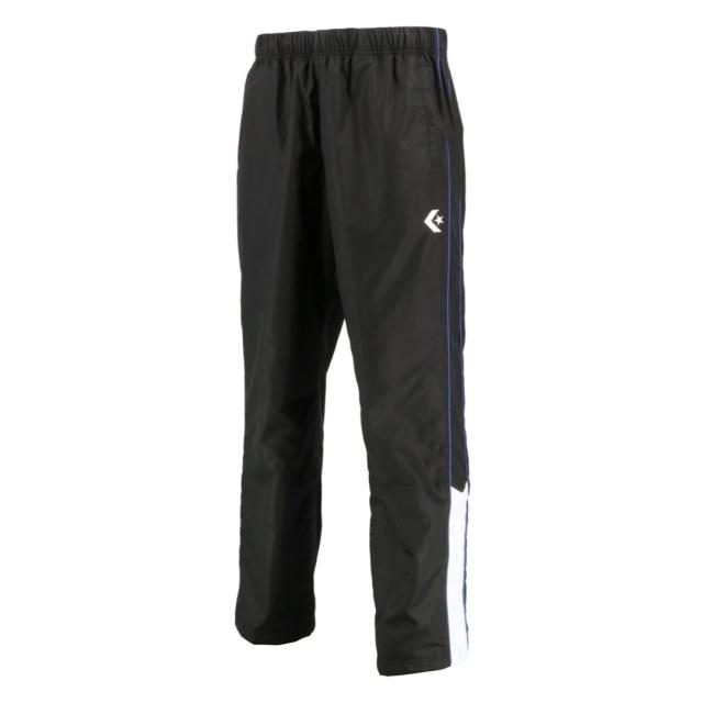 コンバース CB162502P-1911-O ウォームアップパンツ（裾ボタン）（ブラック/ホワイト・サイズ：O）CONVERSE[CB162502P1911O] 返品種別A