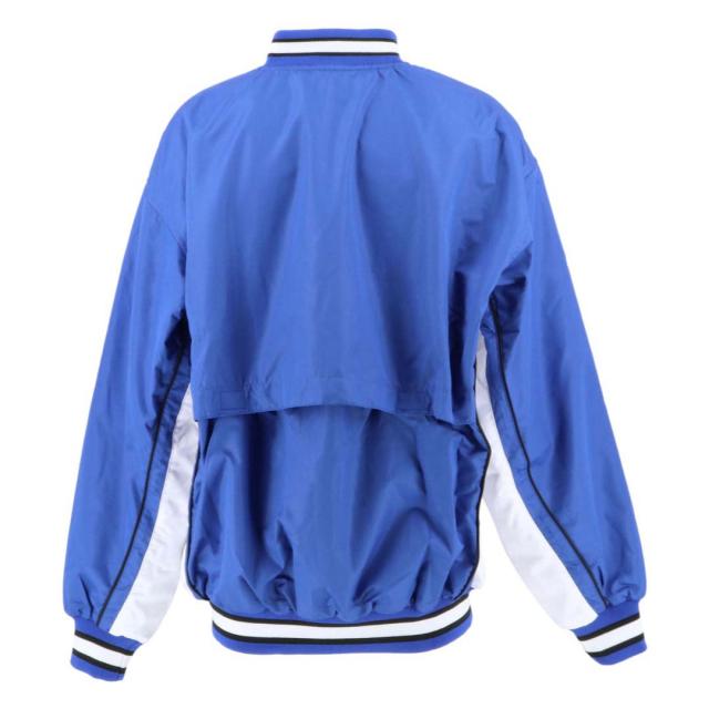 コンバース CB482501S-2511-160 ジュニア ウォームアップジャケット（前ボタン）（ロイヤルブルー×ホワイト・サイズ：160cm）CONVERSE[CB482501S2511160] 返品種別A