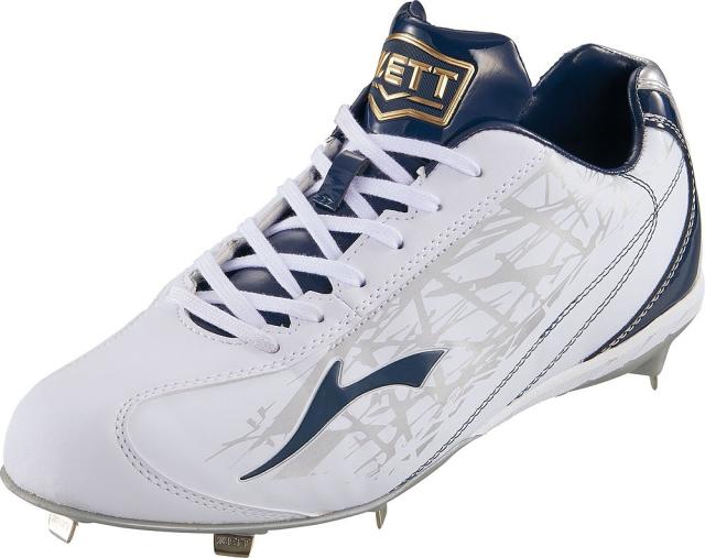 ゼット Z-BSR2295-1129-26 埋込みスパイク グランドジャックCR（ホワイト×ネイビー・サイズ：26.0cm）ZETT[ZBSR2295112926] 返品種別A