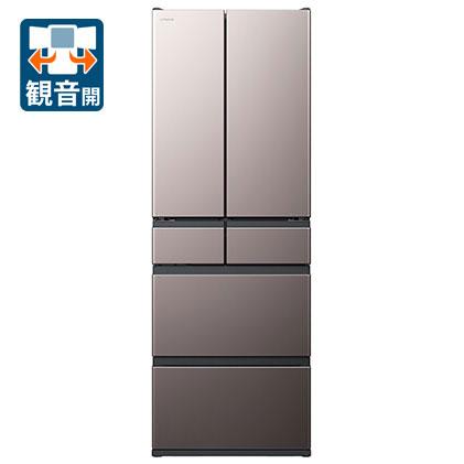 日立 R-HWC49X-H 485L 6ドア冷蔵庫（ブラストモーブグレー）HITACHI[RHWC49XH] 返品種別A