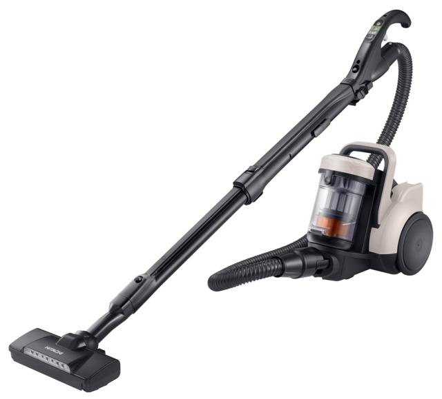 日立 サイクロン式クリーナー　コード式　自走式パワーブラシ　マーブルアイボリー CV-SP300P-C返品種別A