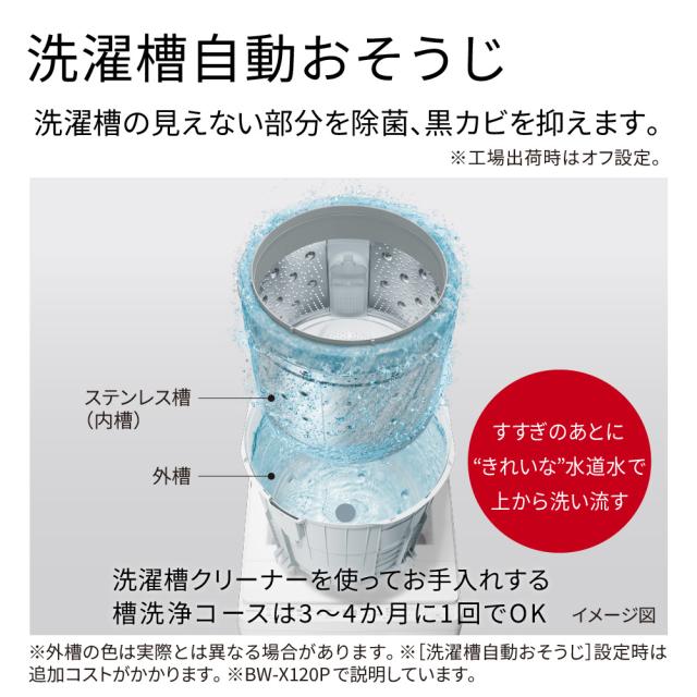 日立 BW-V80P-C 8.0kg 全自動洗濯機　サテンベージュHITACHI[BWV80PC] 返品種別A_5