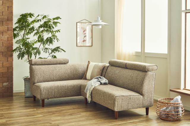 【SU様】❶CRASH GATE L字型ソファ ベージュ SU様】❶CRASH GATE L字型ソファ ベージュ カウチソファ