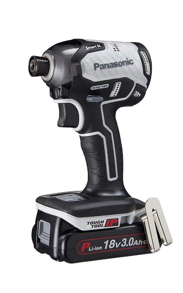 パナソニック 14.4V/18V 充電インパクトドライバー グレー (18V3 パナソニック 14.4V/18V 充電インパクトドライバー グレー (18V3