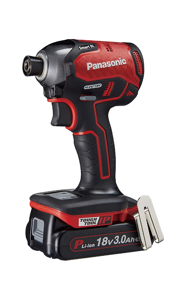 パナソニック EZ76A1PN2G-R 14.4V/18V 充電インパクトドライバー 赤