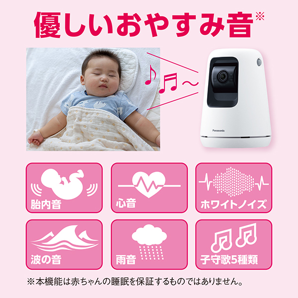 Panasonic Kx-HBC200-W Panasonic【KX-HBC200-W】ベビーカメラ microSD