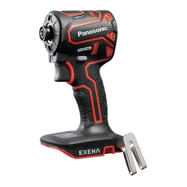 パナソニック EZ1PD1X-R 充電インパクトドライバー 本体のみ (赤)EXENA(エグゼナ)[EZ1PD1XR] 返品種別B