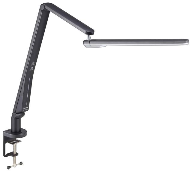 パナソニック LEDデスクスタンド（ブラック仕上×シルバー） Panasonic パルック デスクライト クランプタイプ SQ-LC570-K返品種別A