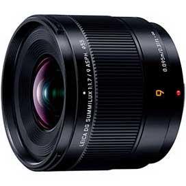 パナソニック H-X09 LEICA DG SUMMILUX 9mm / F1.7 ASPH.※マイクロフォーサーズ用レンズ[HX09] 返品種別A