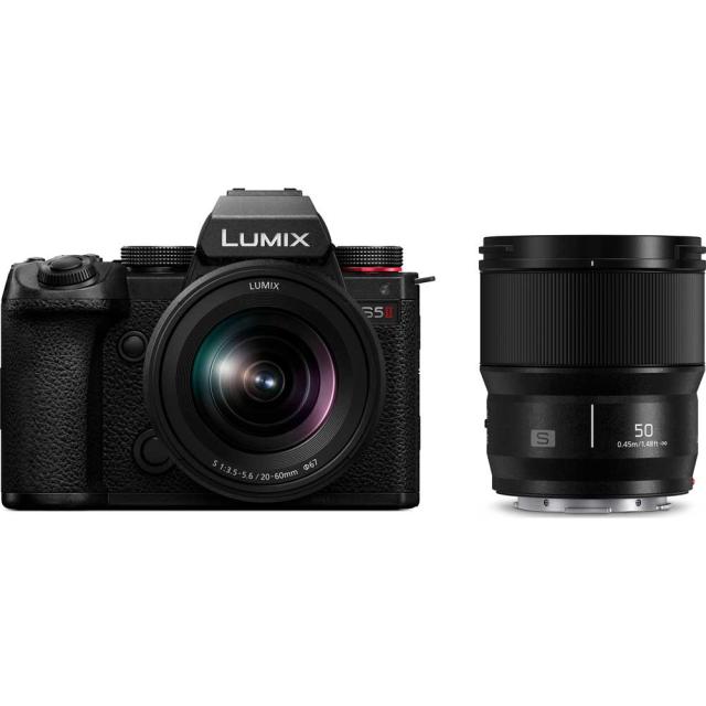 パナソニック DC-S5M2W フルサイズミラーレス一眼カメラ「LUMIX S5II」ダブルレンズキットPanasonic[DCS5M2W] 返品種別A