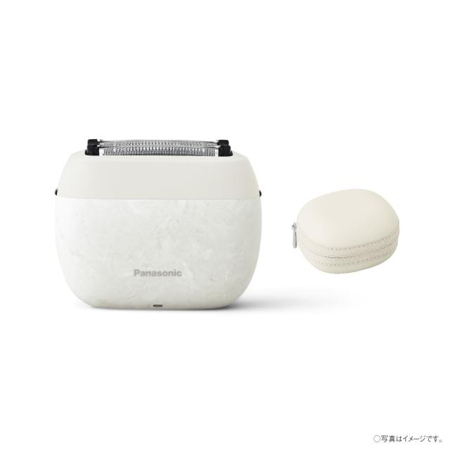 パナソニック メンズシェーバー[電気シェーバー]【5枚刃】（マーブルホワイト） ES-PV6A-W返品種別A